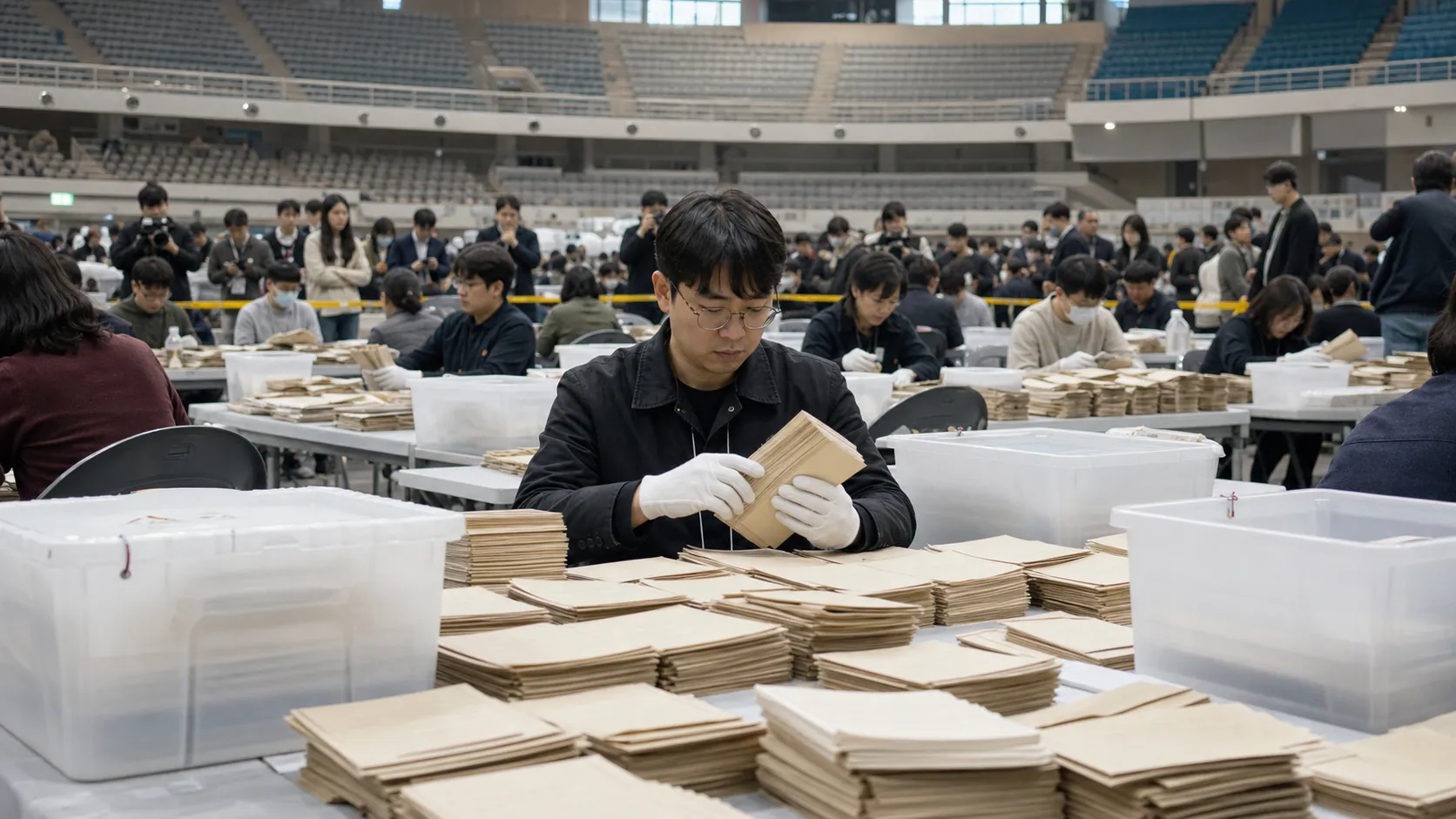 올림픽공원 투표지 247만 장 재검표…8월 18일 합의