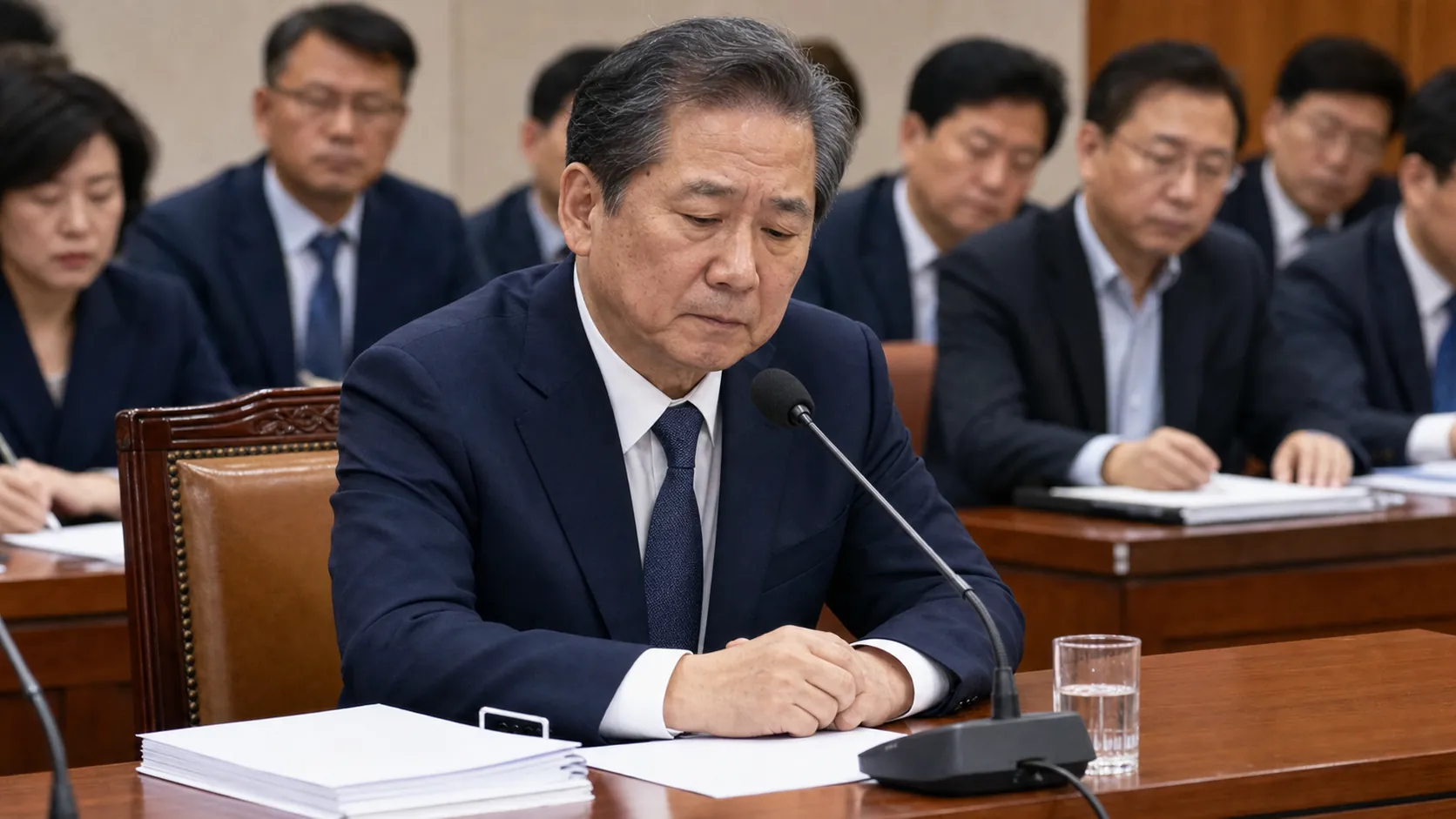 정몽규 전 축구협회장, 50억 기부 공약 이행 못 해 청문회서 인정