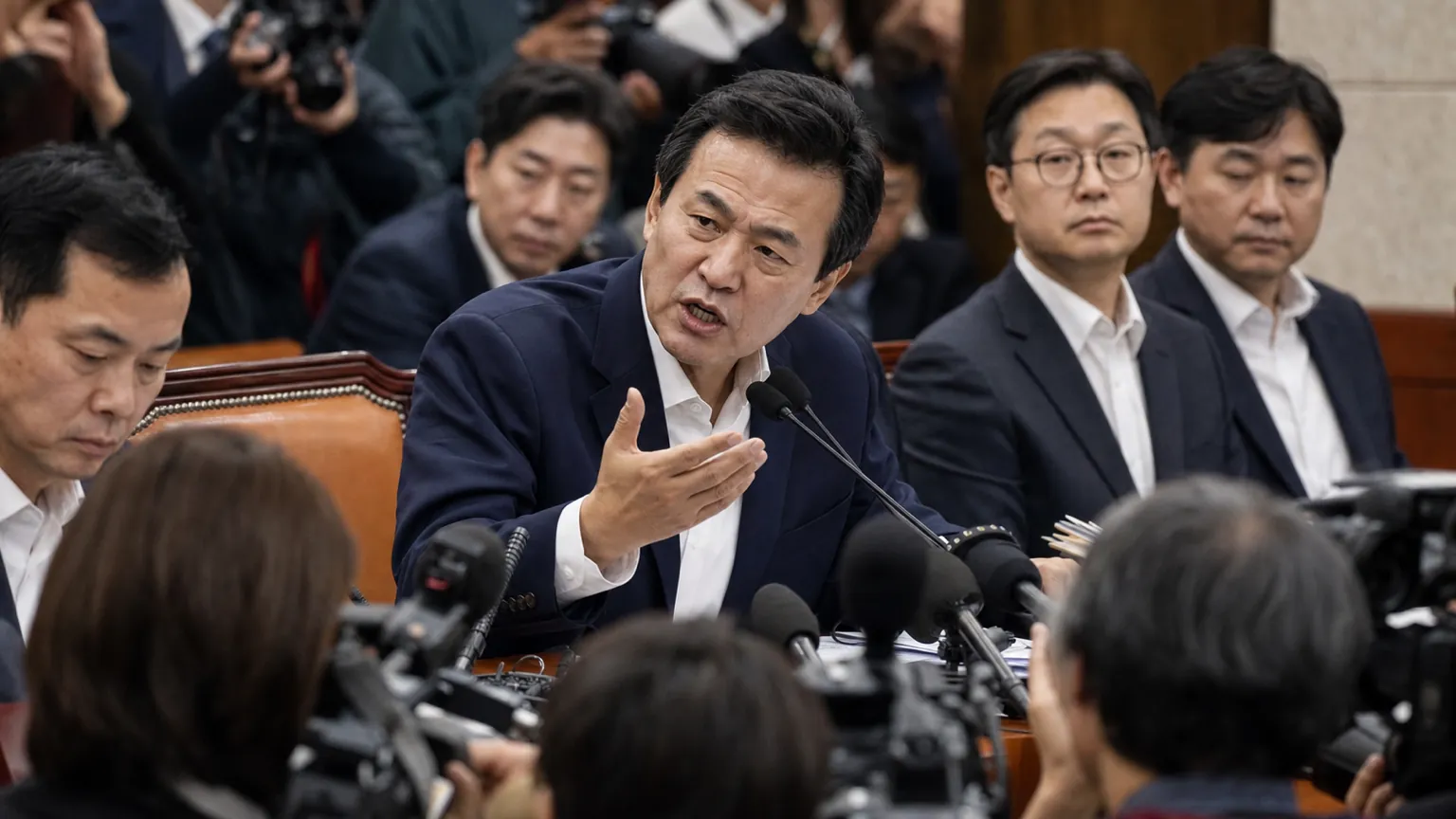 국회 청문회서 문진희 위원장 '심판 부족' 변명에 의원들 분노