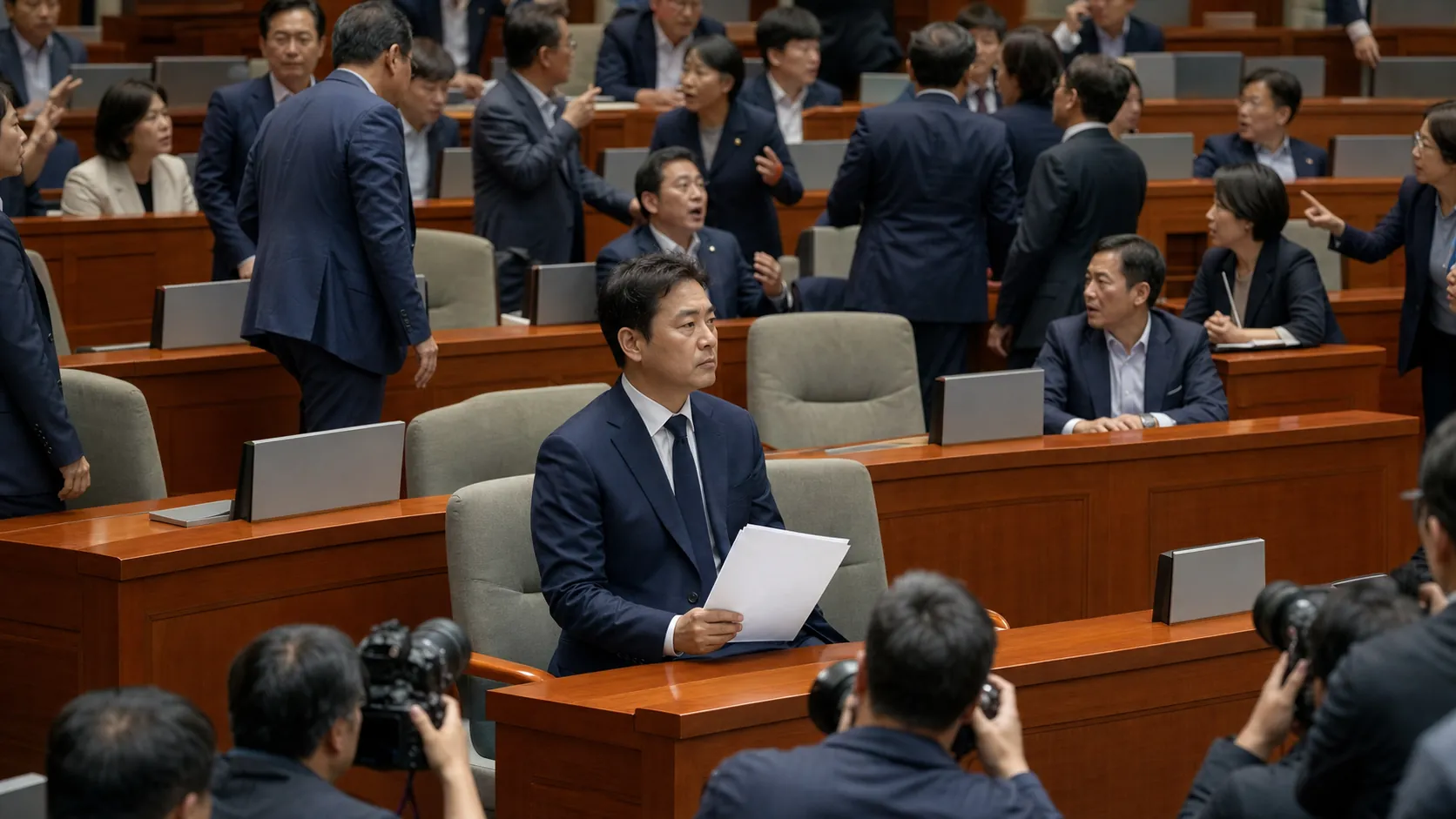 검사 직접수사권 72년 만에 폐지…여당 반발 속 국회 통과