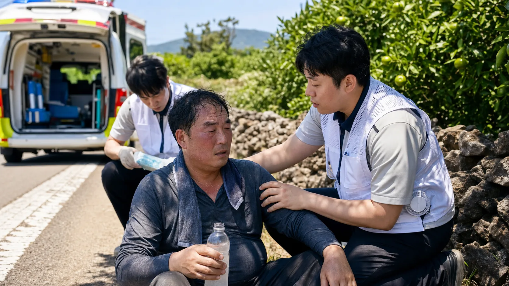 제주 폭염 속 온열질환자 속출…하루 4명 병원 이송