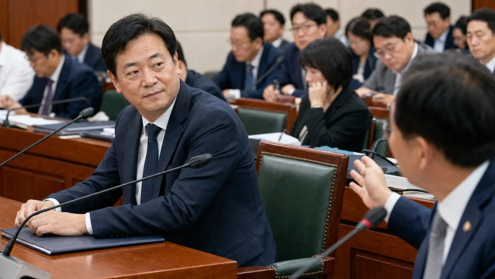 野의원 보완수사권 폐지 비판에 정성호 "잘했다"