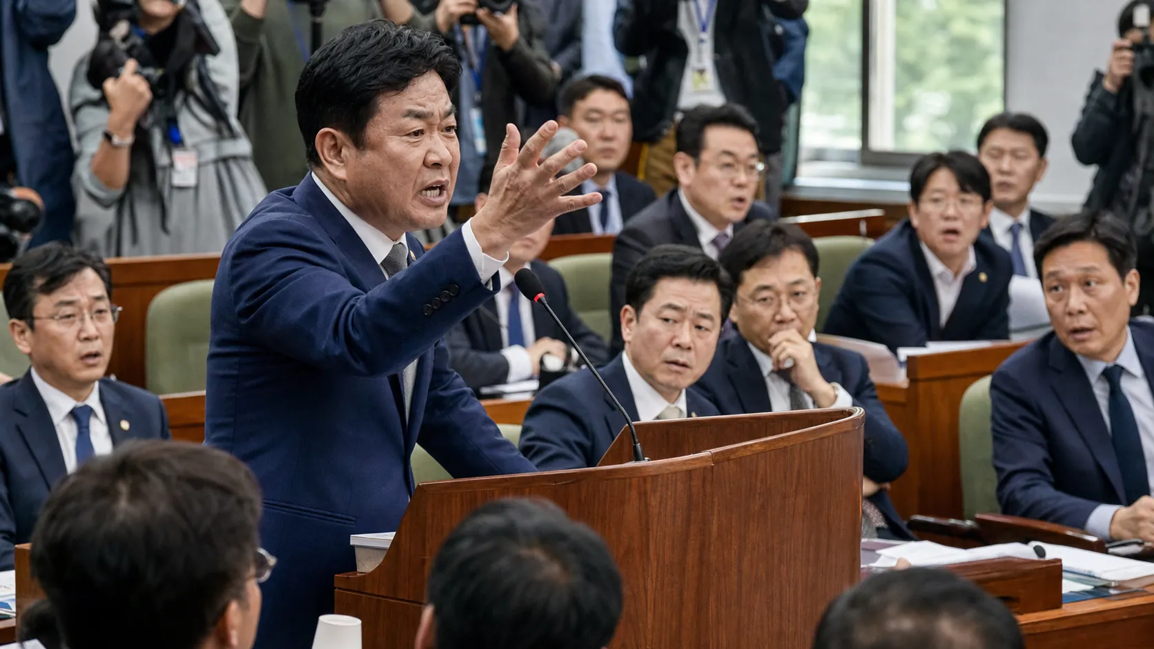 정청래, '내가 찐명' 발언에 강력 반발