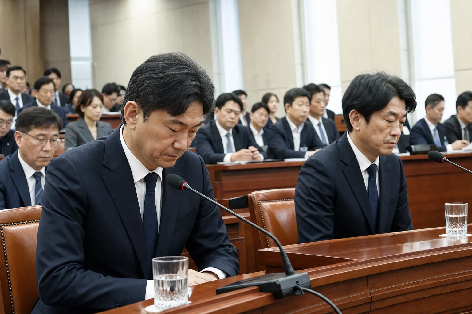 국회, 축구협회 청문회…정몽규·홍명보 사과