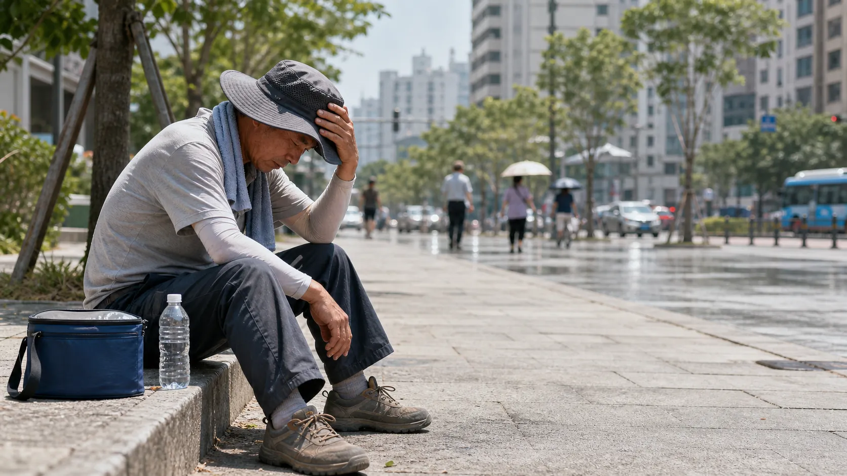 전국 폭염특보 속 온열질환자 1600명 넘어…사망자 급증세
