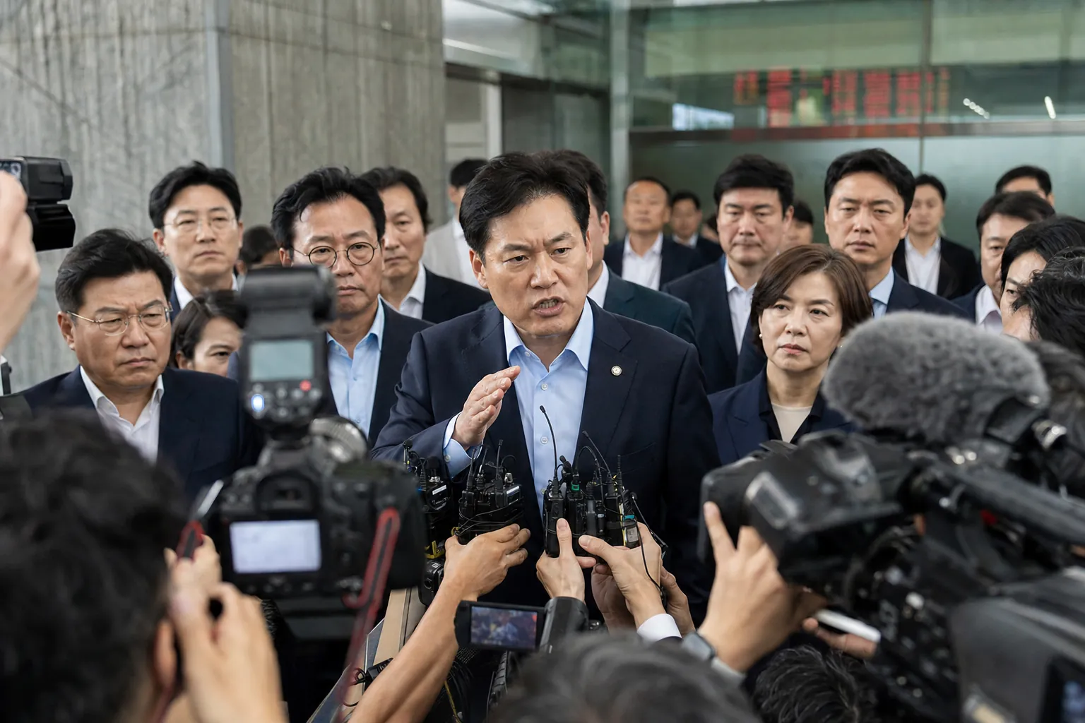 국민의힘, 증시 급락에 김용범 정책실장 경질 촉구…국정조사·특검 압박