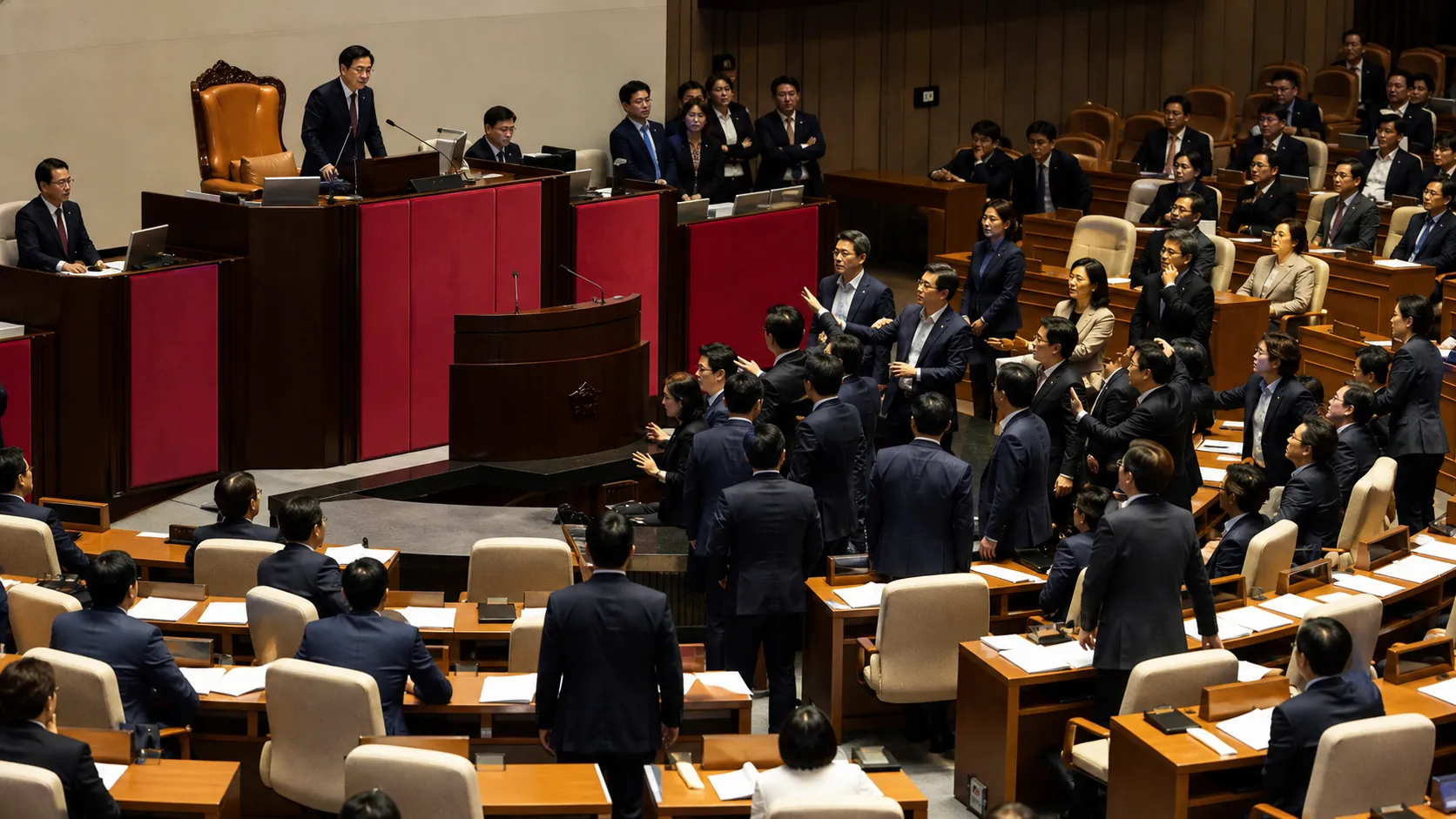 검찰 보완수사권 폐지안 국회 상정…여야 대치 속 선관위 특검법은 통과