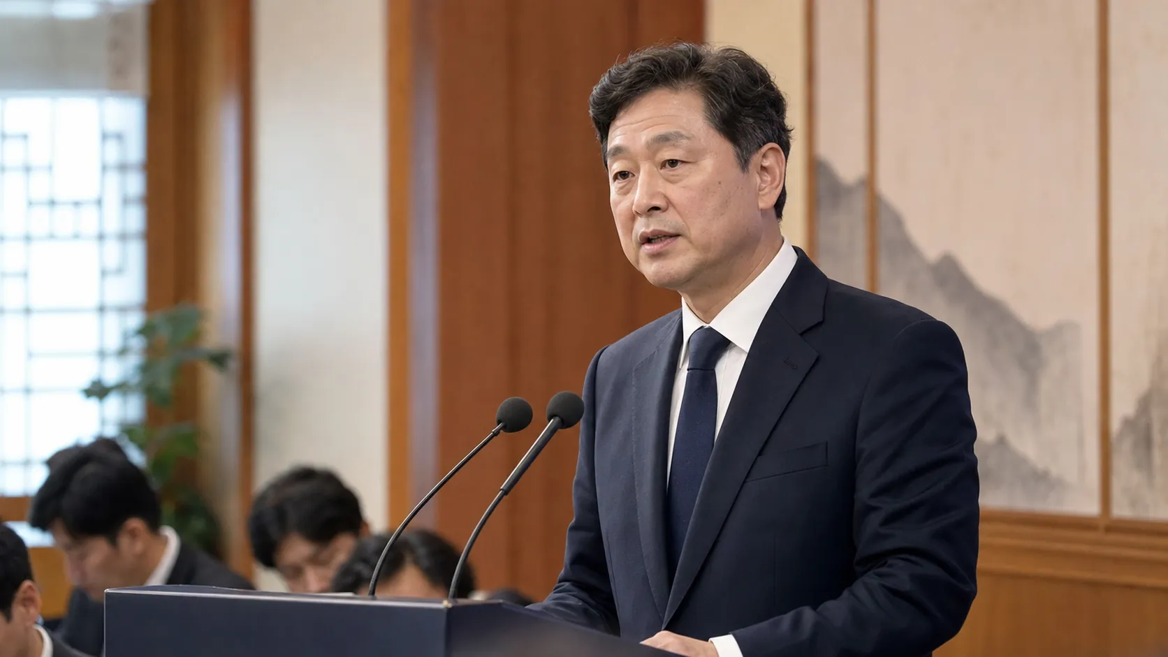강훈식 실장 "이 대통령 연임 불가 입장 명확…정치 논쟁 자제해야"