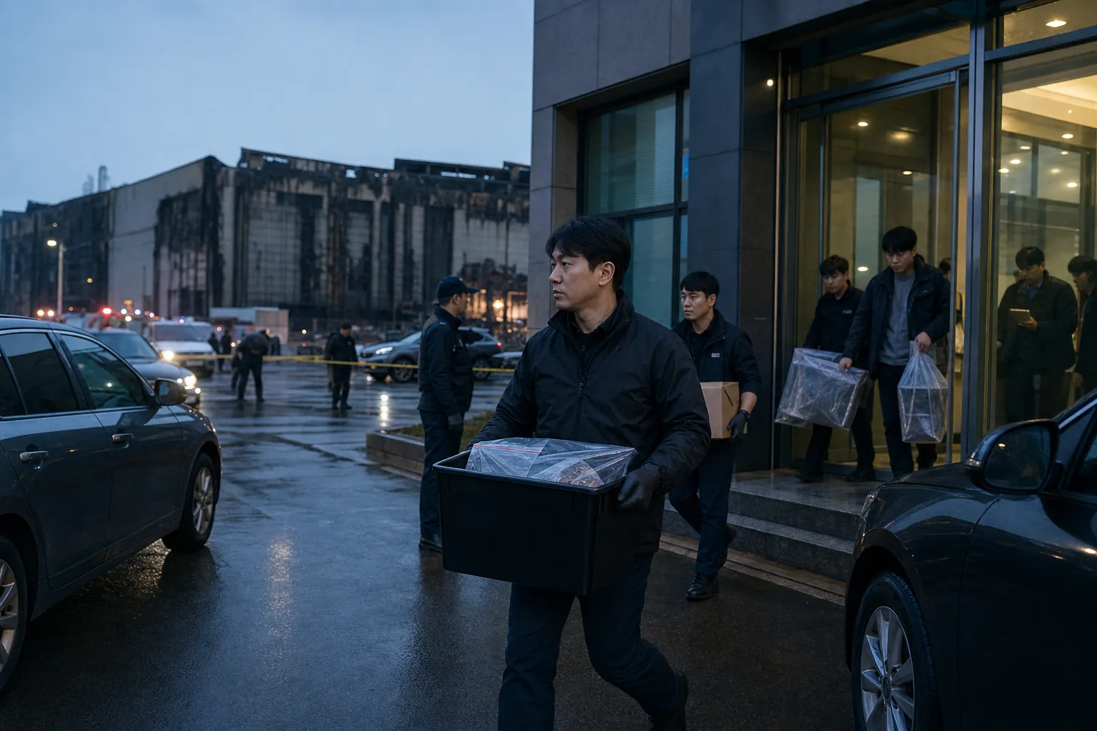 쿠팡 물류센터 화재, 경찰 압수수색으로 강제수사 전환