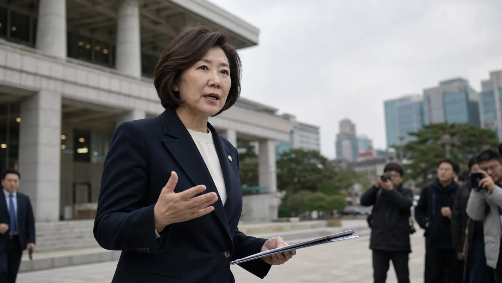 나경원 "대통령은 론 되고 남은 안 돼"…'내론남불' 일침