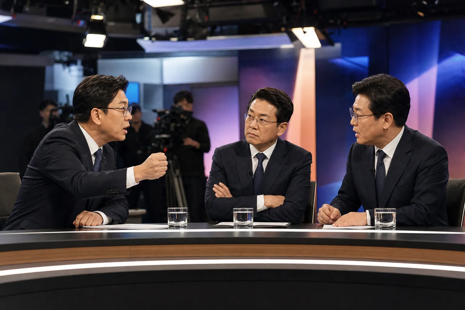 민주당 대표 후보 첫 TV토론, 당정관계·검찰개혁 두고 격돌