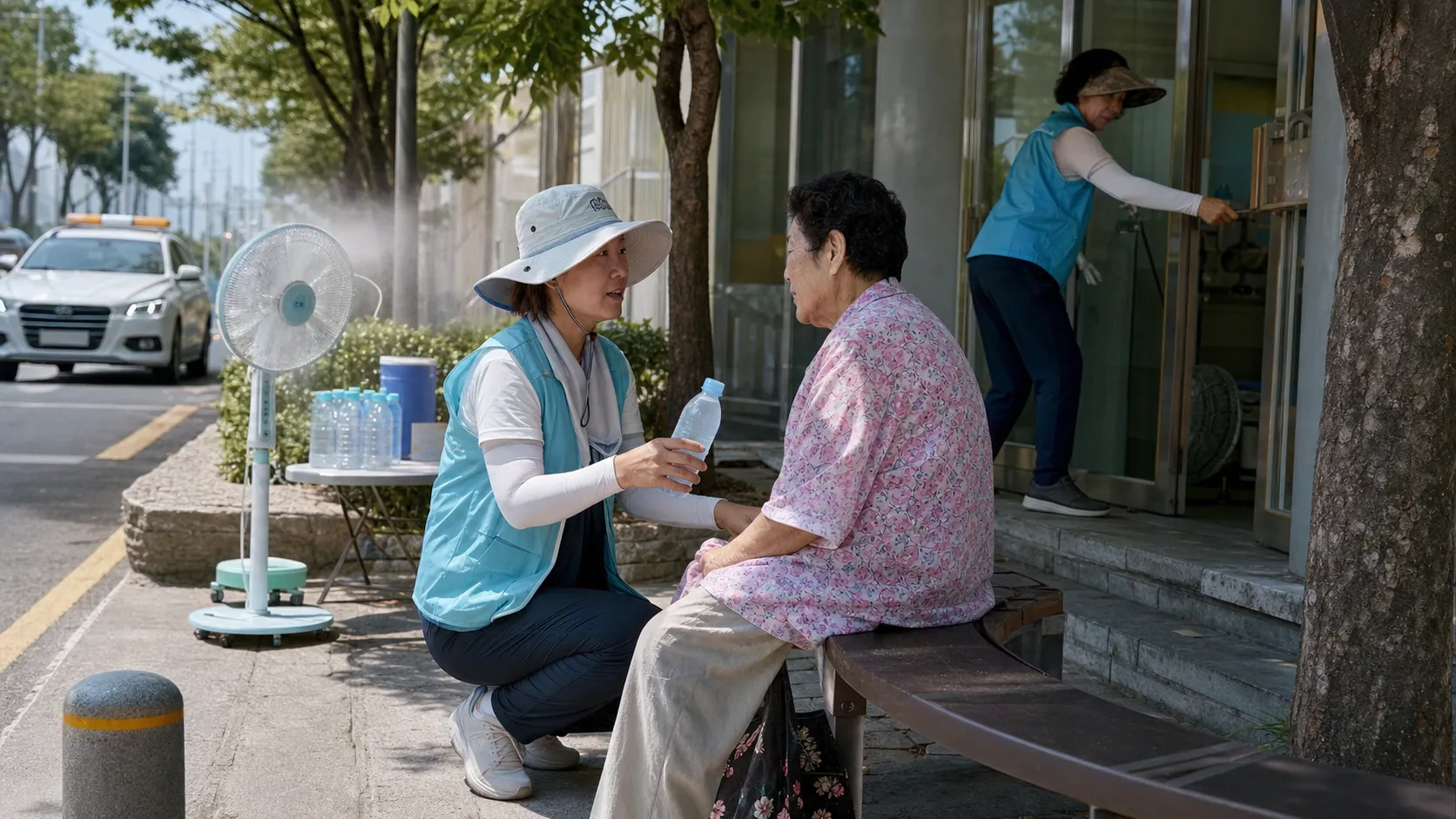 대구시, 39.9도 폭염에 현장 대응 강화