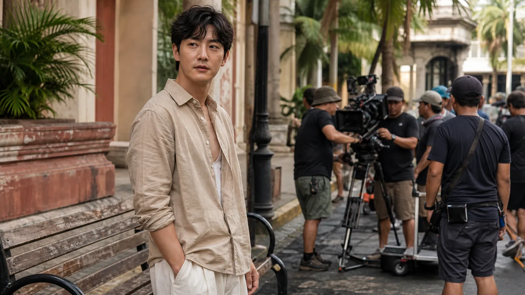 김수현, 필리핀 브랜드 영상으로 활동 재개