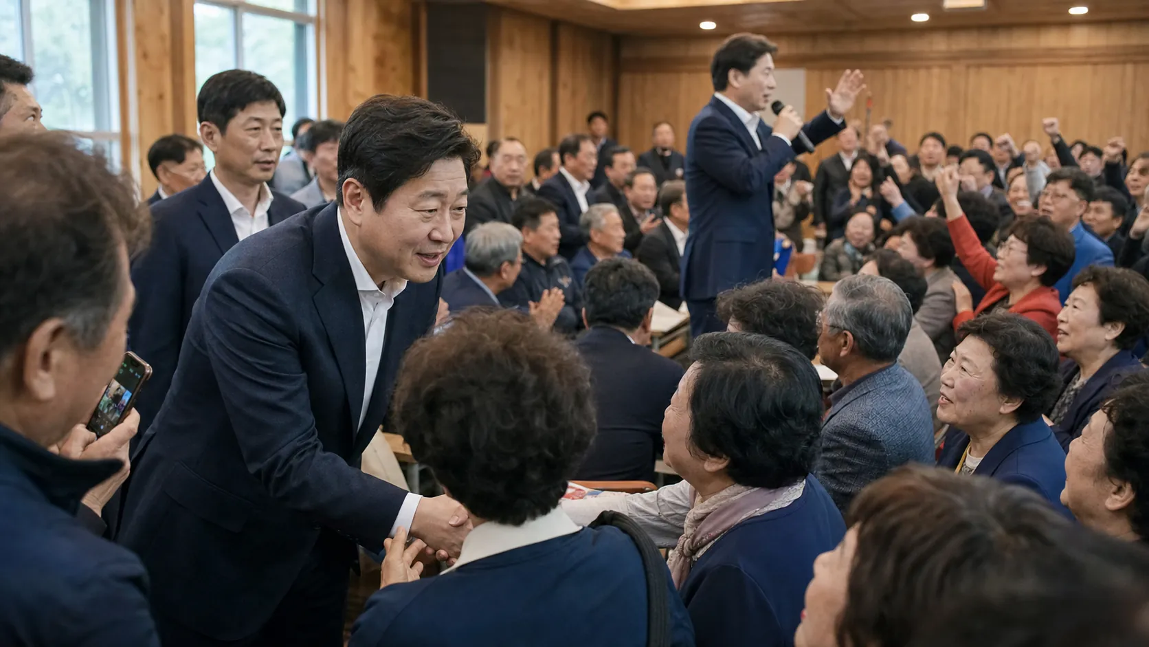 민주당 대표 경선, 호남 표심·노사모 결집 경쟁