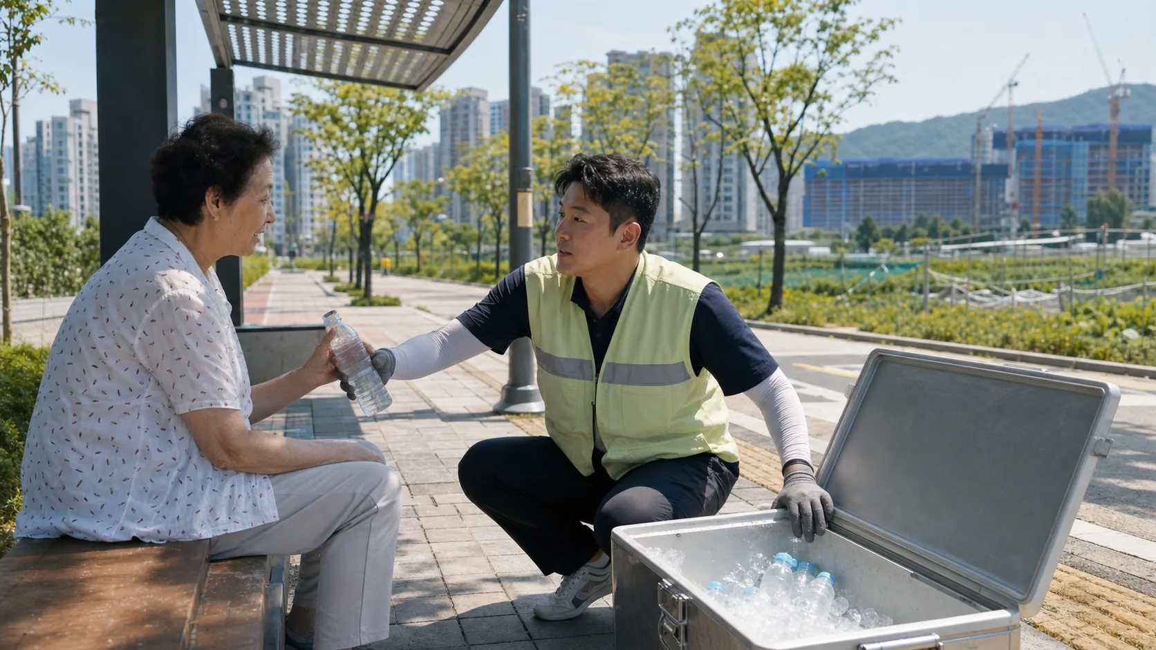 하남시, 수도권 첫 폭염중대경보에 대응 강화