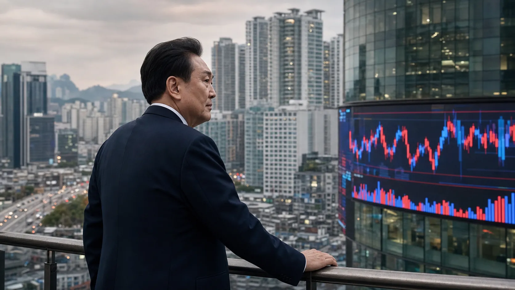 부동산·증시 불안에 이 대통령 지지율 흔들