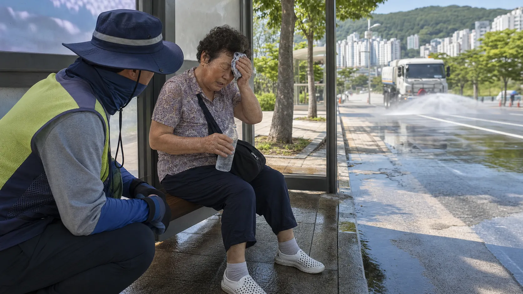 부산 폭염 피해 확대…온열질환 사망 2명