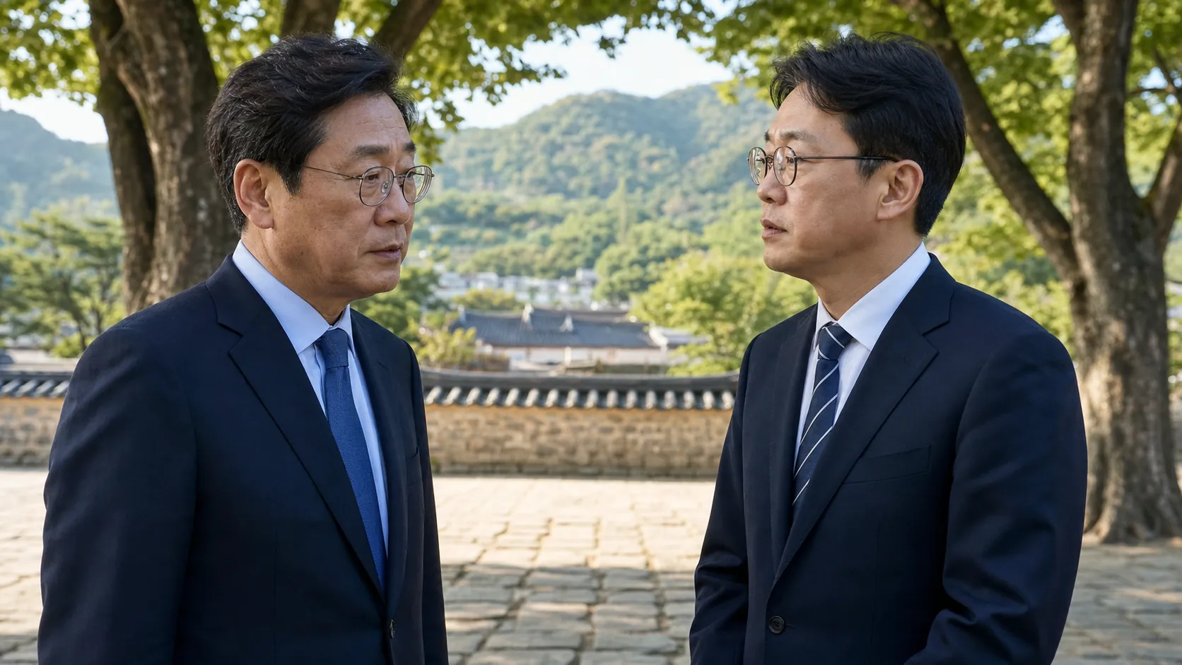 정청래·김민석, 1%P 격차 속 호남 경쟁