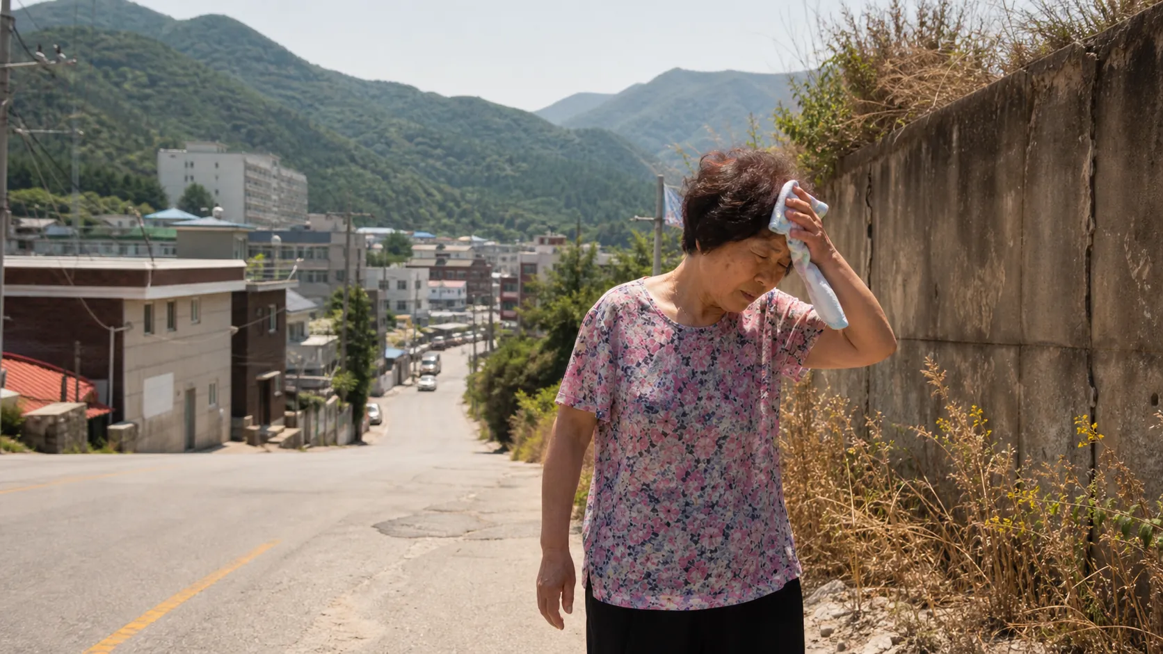 고원도시 태백도 33도 체감더위권 진입