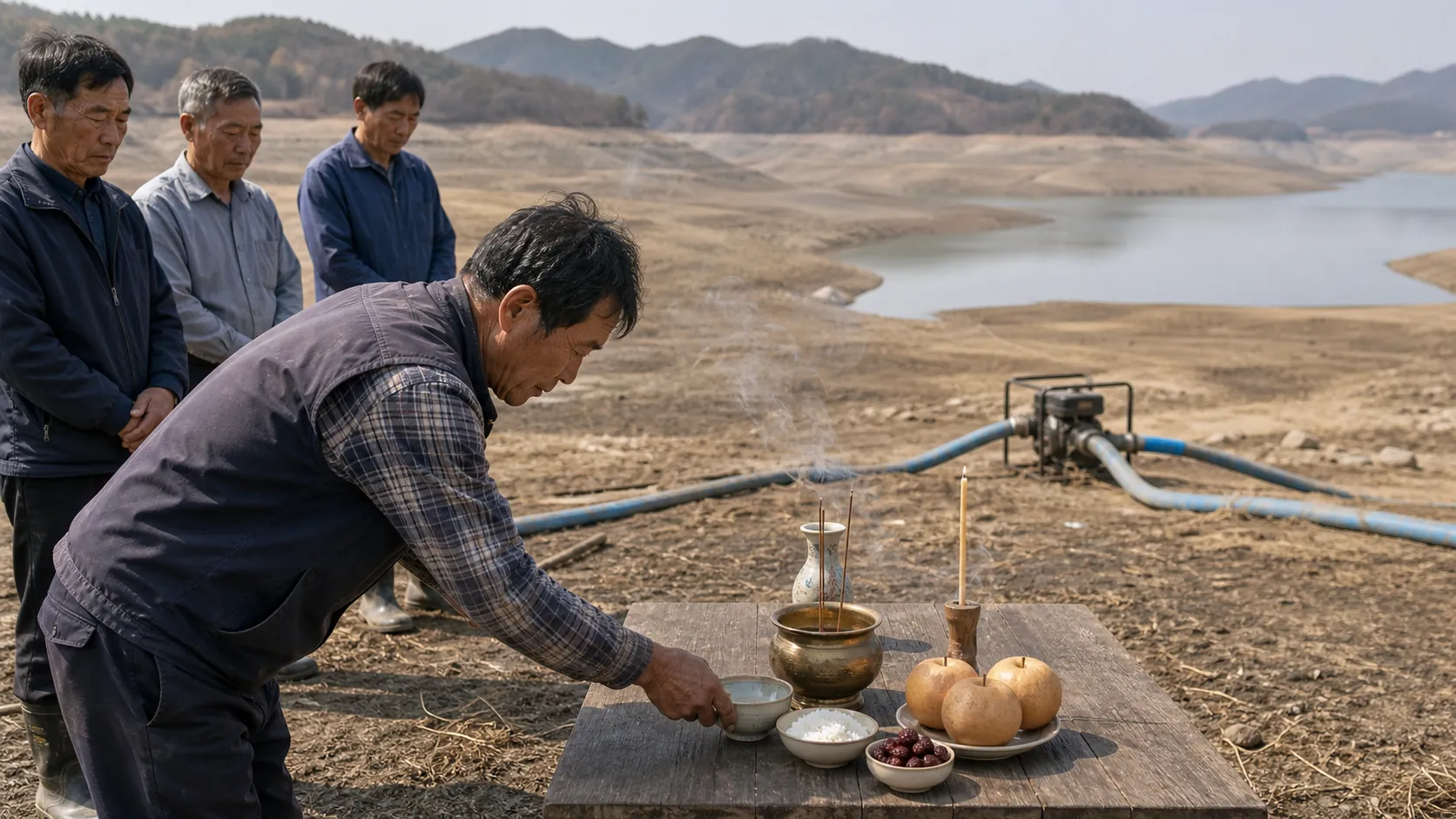 함안 저수율 39.7%…기우제와 용수 확보 병행
