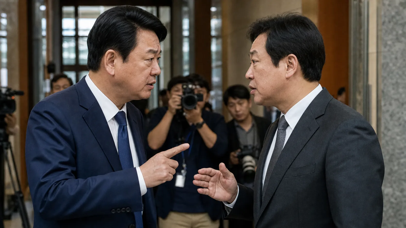 보완수사권 폐지 놓고 유승민·정청래 충돌