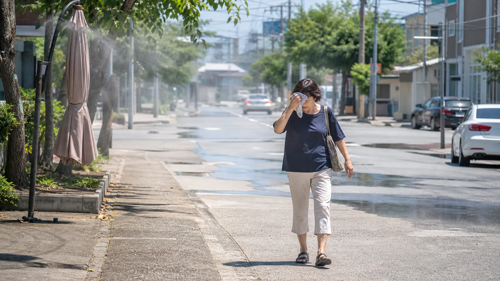 대구 북구 40.9도…영남 내륙 극한 폭염