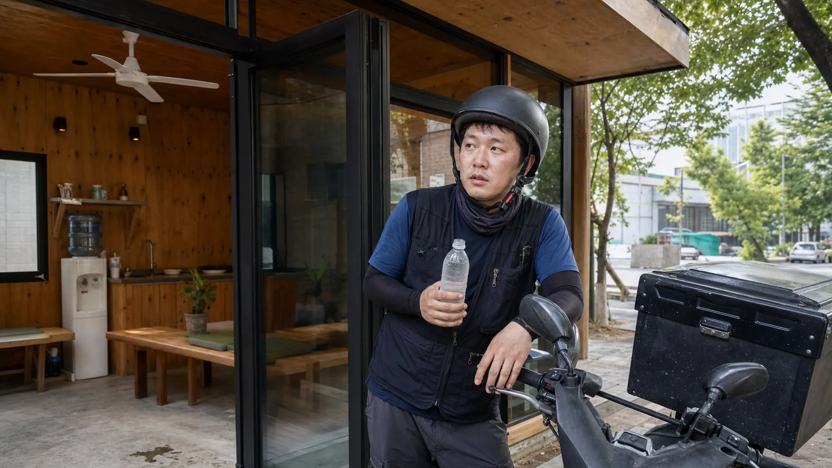 창원 이동노동자 거점쉼터, 8월 휴일에도 개방