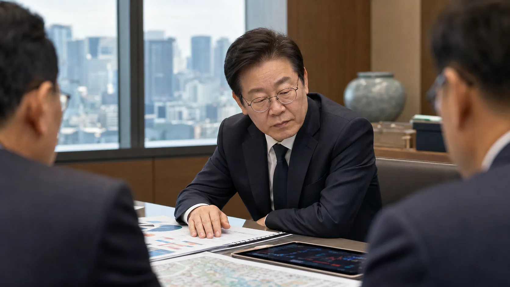 귀국 직후 경제 현안 챙긴 이 대통령