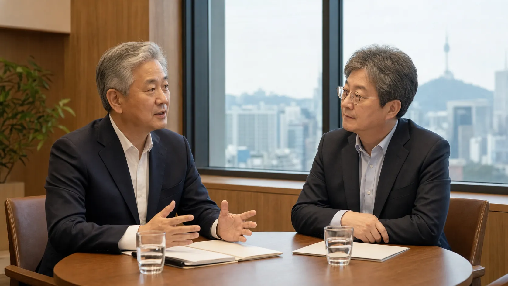 오세훈·유승민, 보수 재건 위한 통합·쇄신 공감