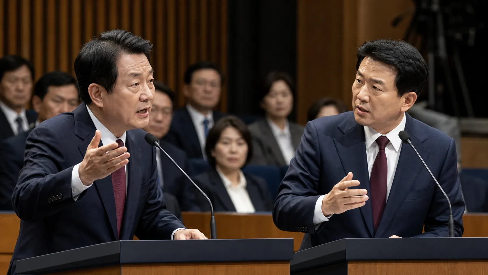 민주 최고위원 토론, 당정 관계 놓고 정청래·김민석 공방