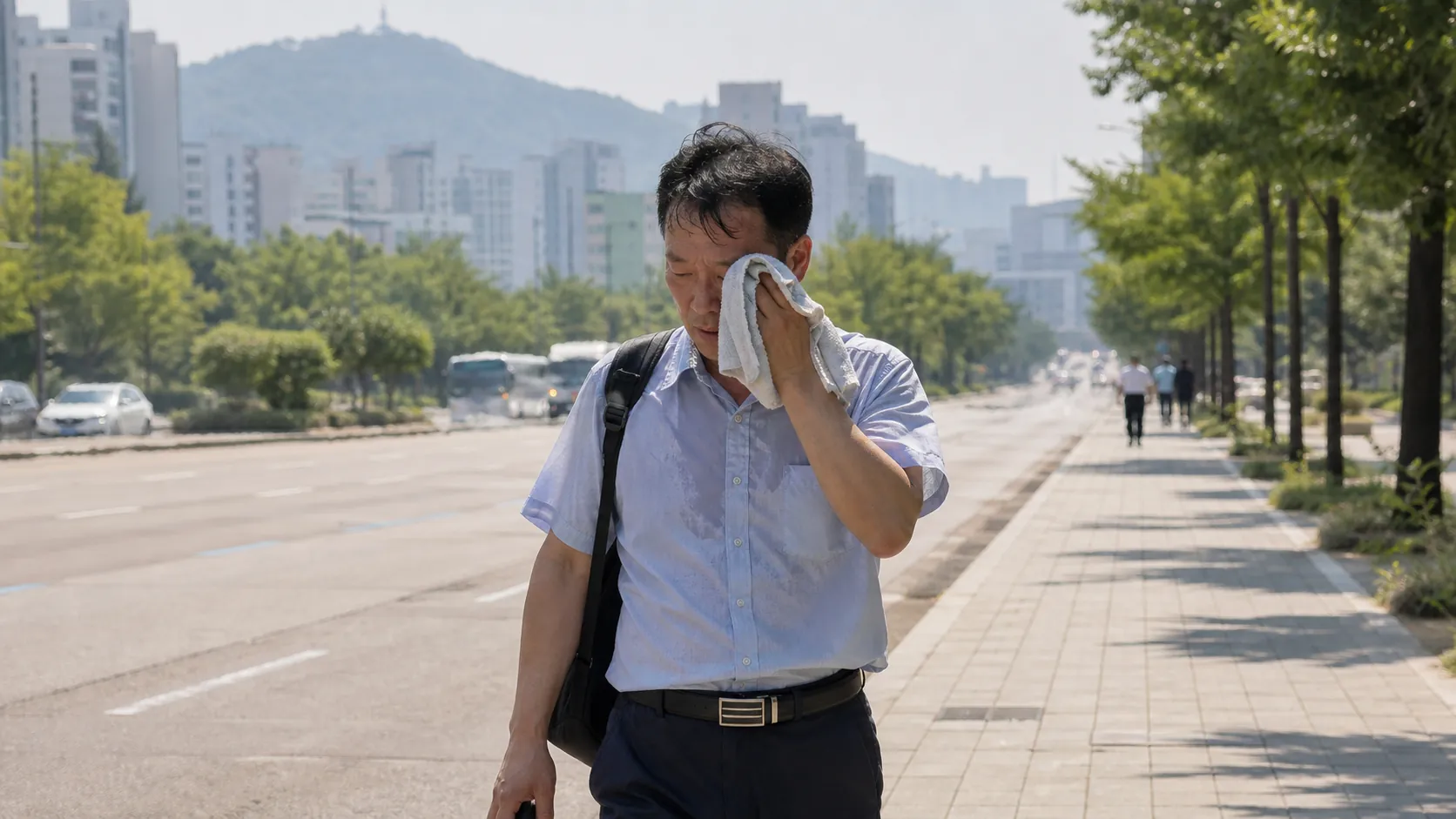 동풍 타고 서쪽으로 옮겨간 40도 안팎 폭염