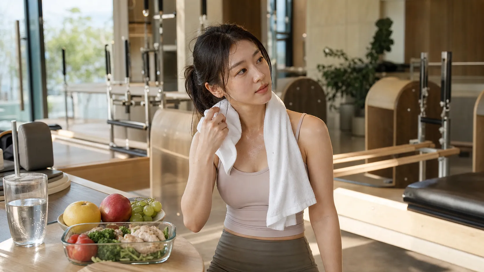 황정음, 활동 재개 후 운동·식단 관리 근황 공개
