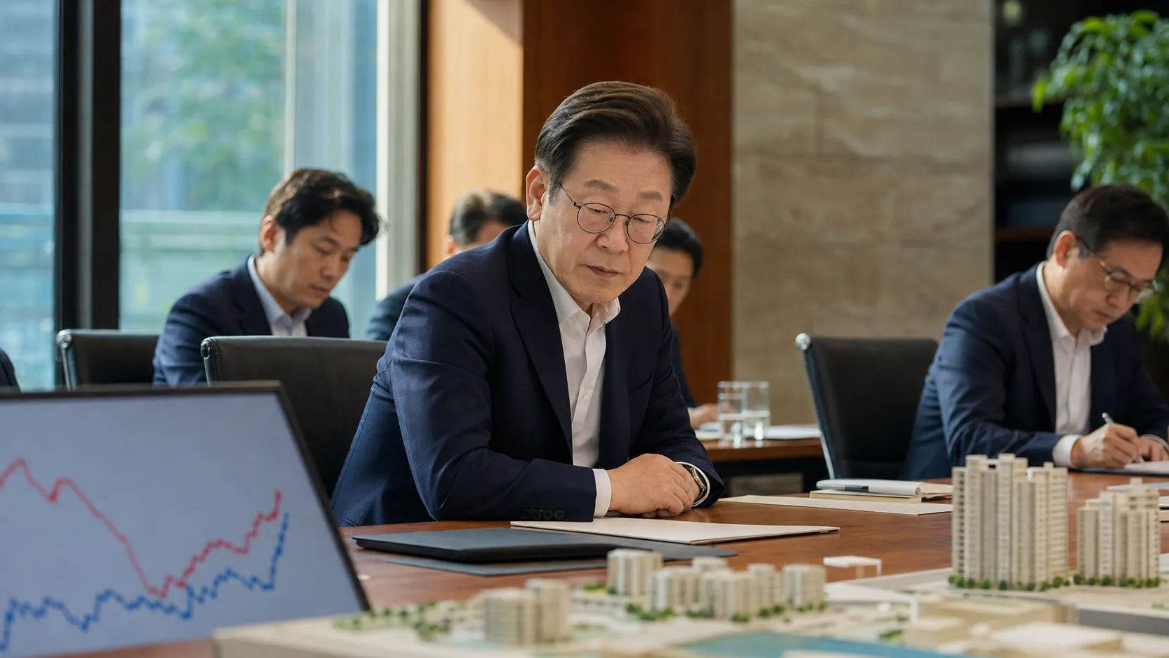 이 대통령, 공급 절벽 진단…주택 대책 전면 재점검