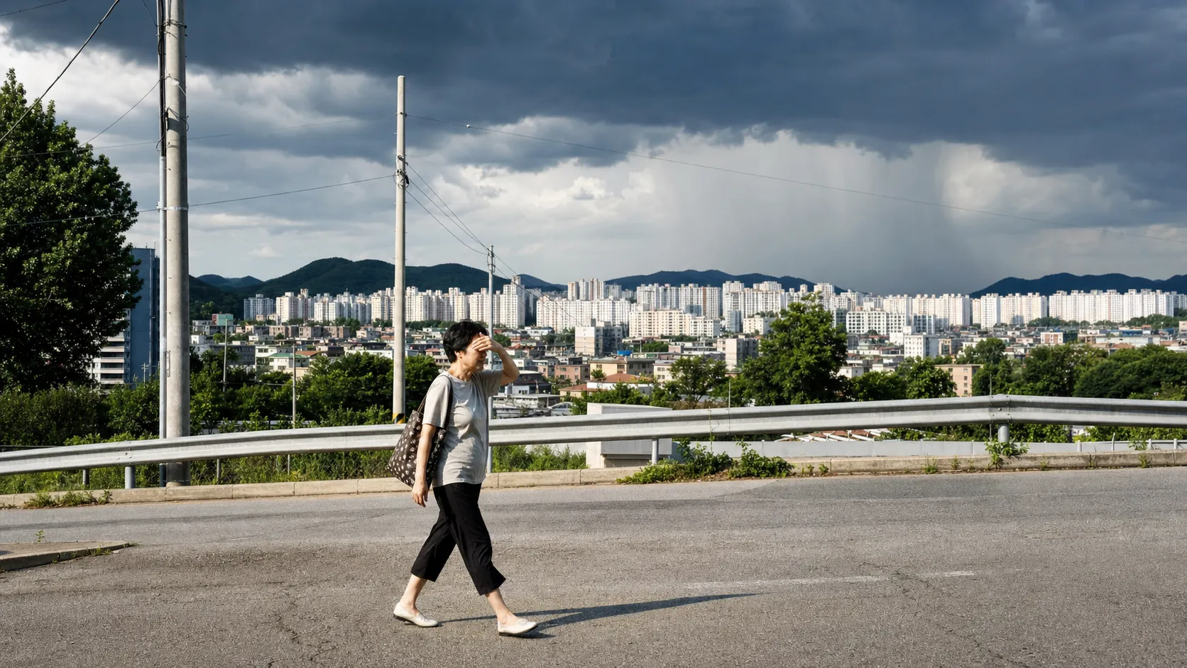 동풍에 서쪽 불볕더위…하남 39도 전망