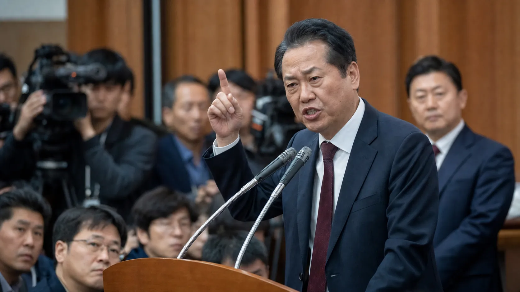 정청래, 김민석 탈당 이력·전대 의혹 정면 비판