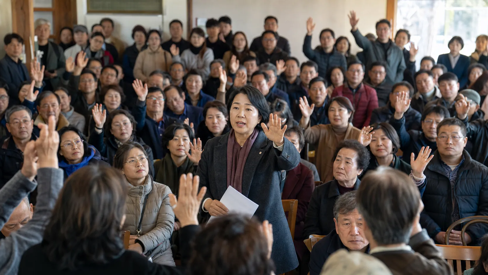 대구 당원 50여명, 임미애 지도부 입성 촉구