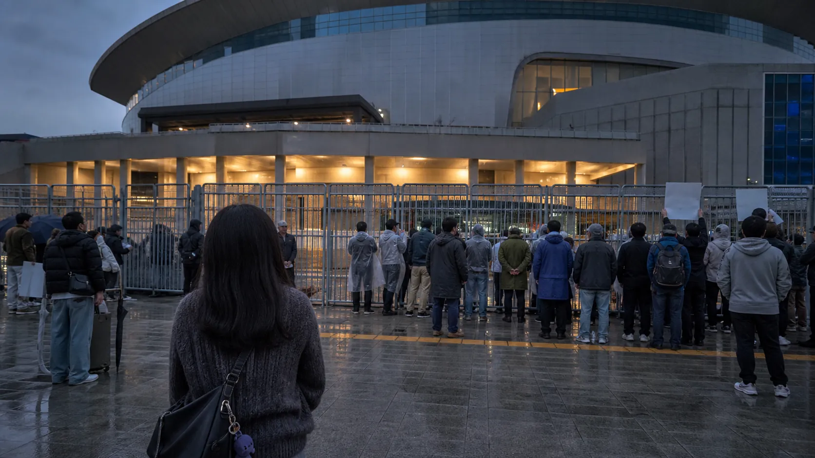 JO1 서울 무대 무산…공연장 봉쇄 시위 영향