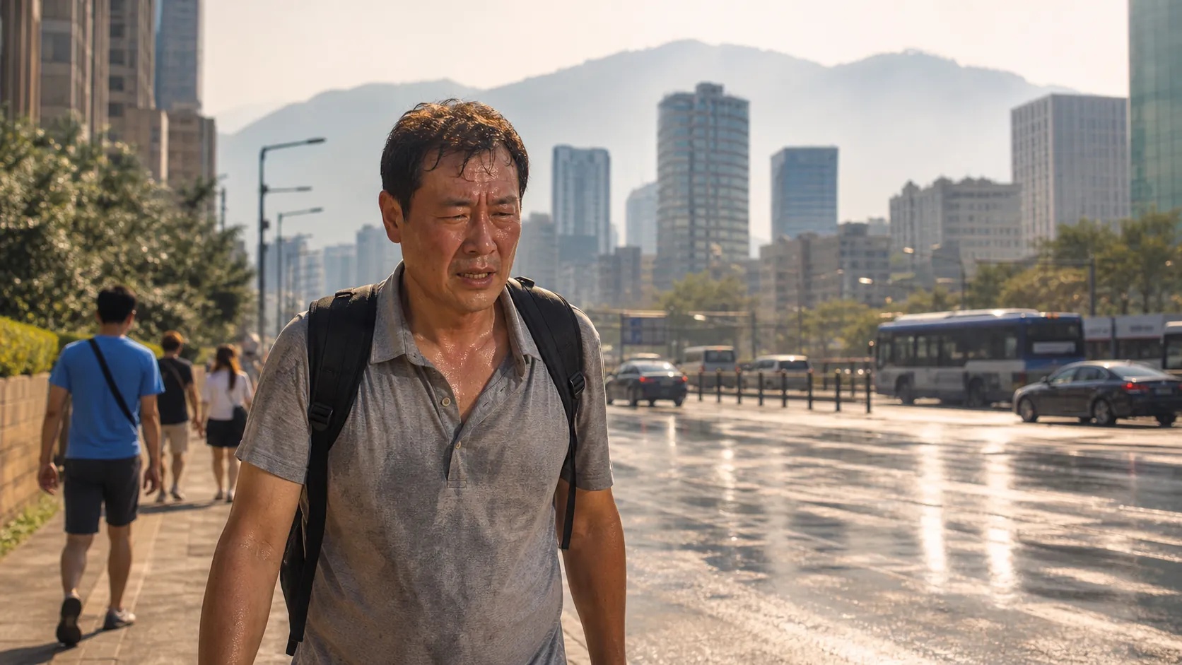 동풍이 키운 서쪽 폭염…서울 36.7도