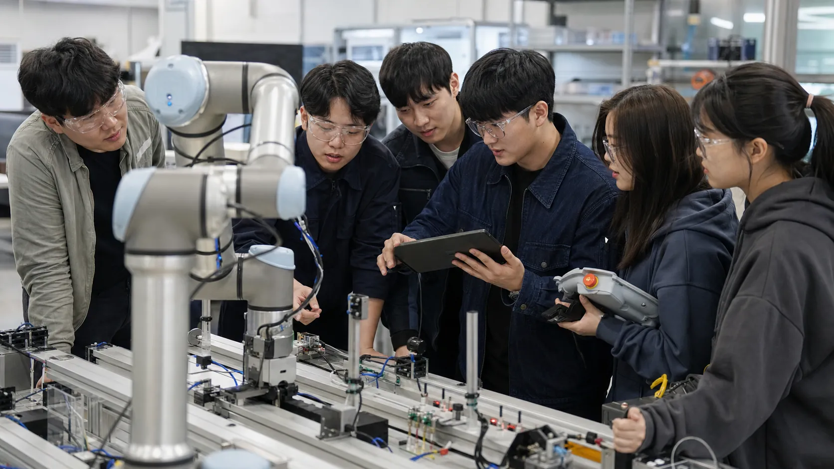 영남 5개 전문대, 로봇·AI 공동교육 가동
