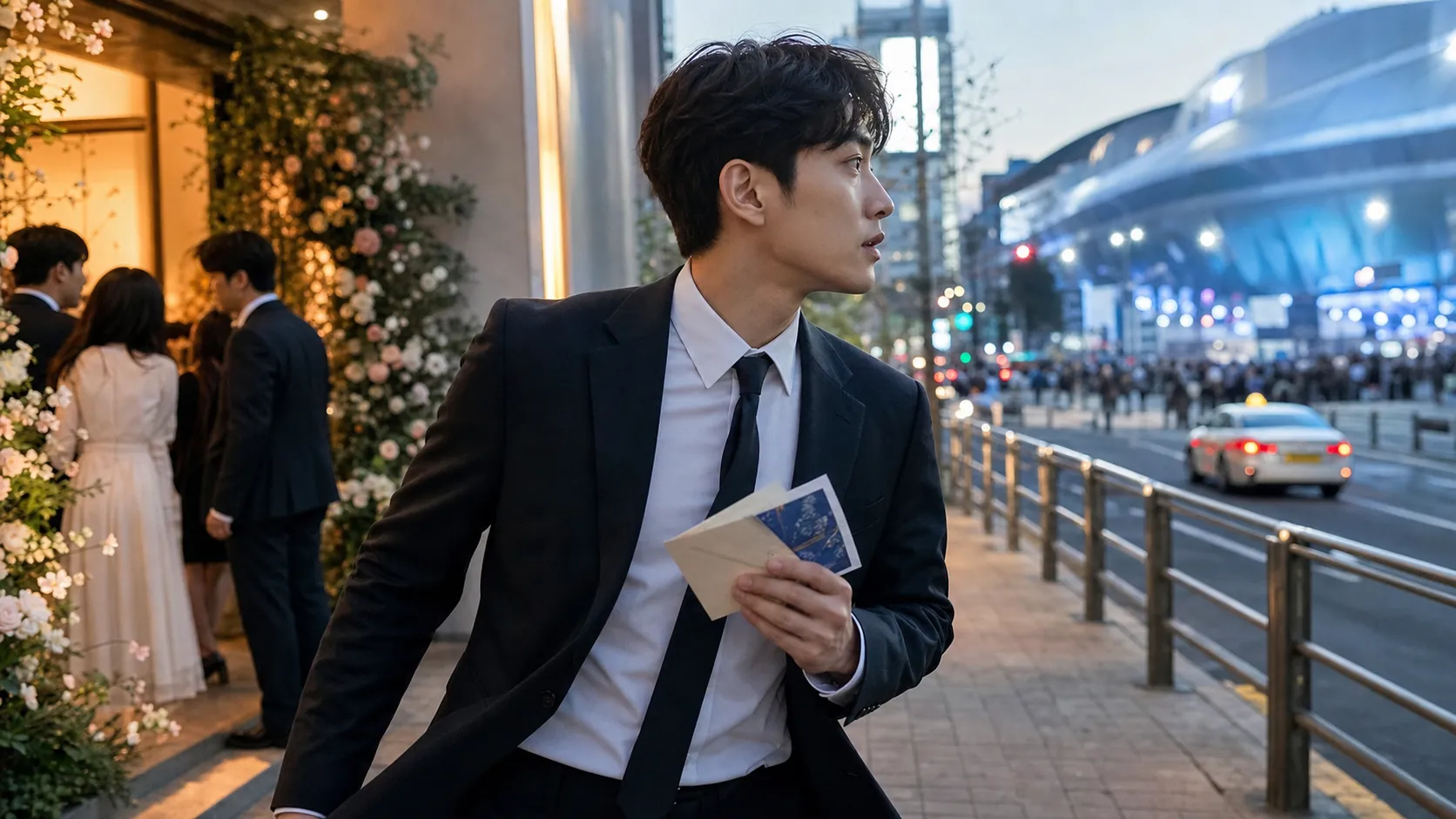 오랜 친구의 예식과 첫 내한 공연 사이에서