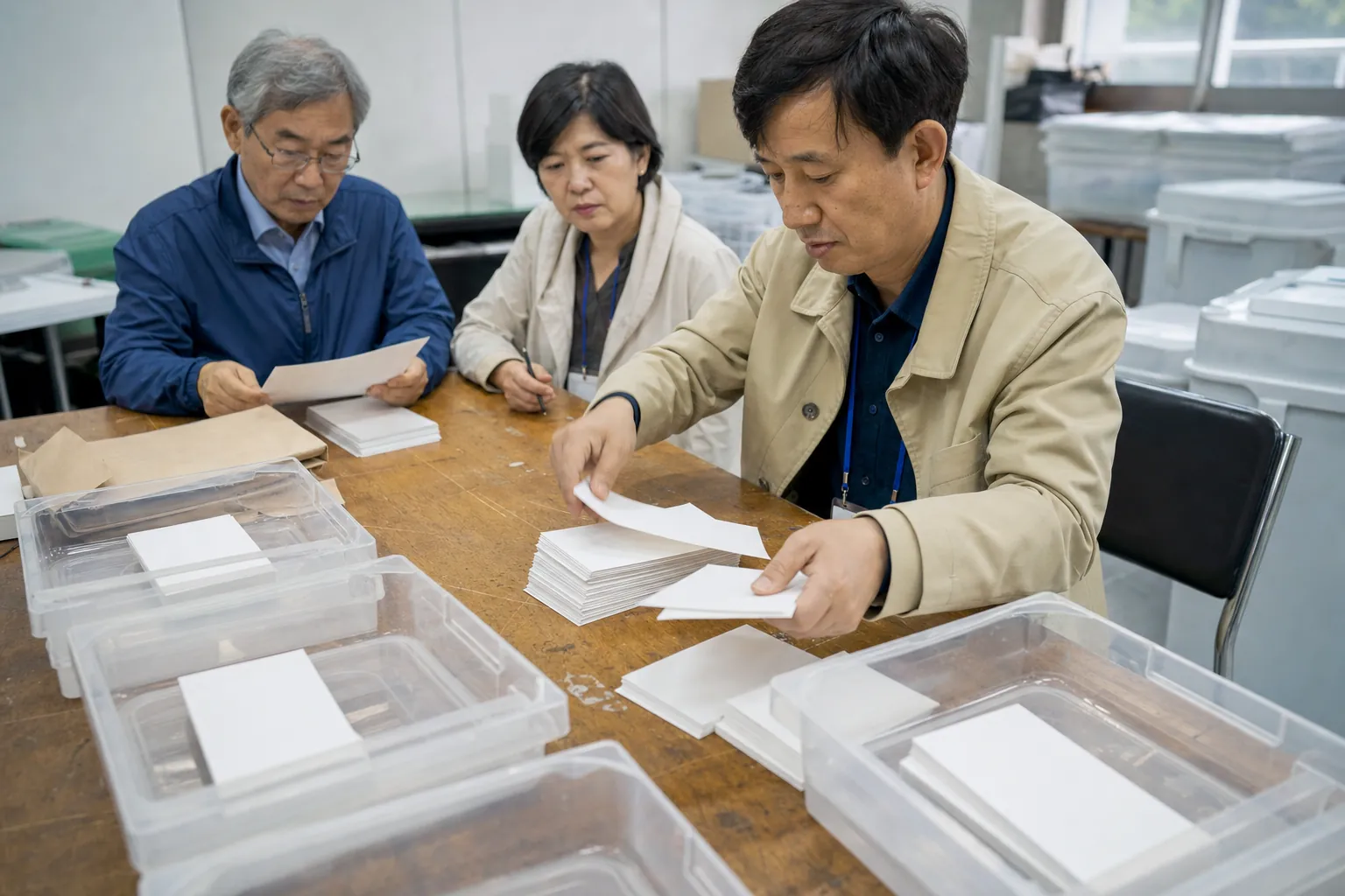 선관위, 잘못 집계된 투표자 수 타 투표소에 배분