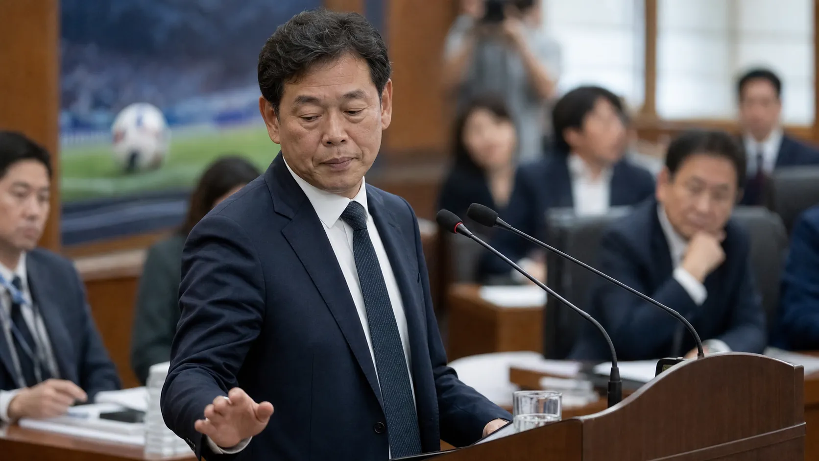 문진희 축구협회 심판위원장 사퇴 표명