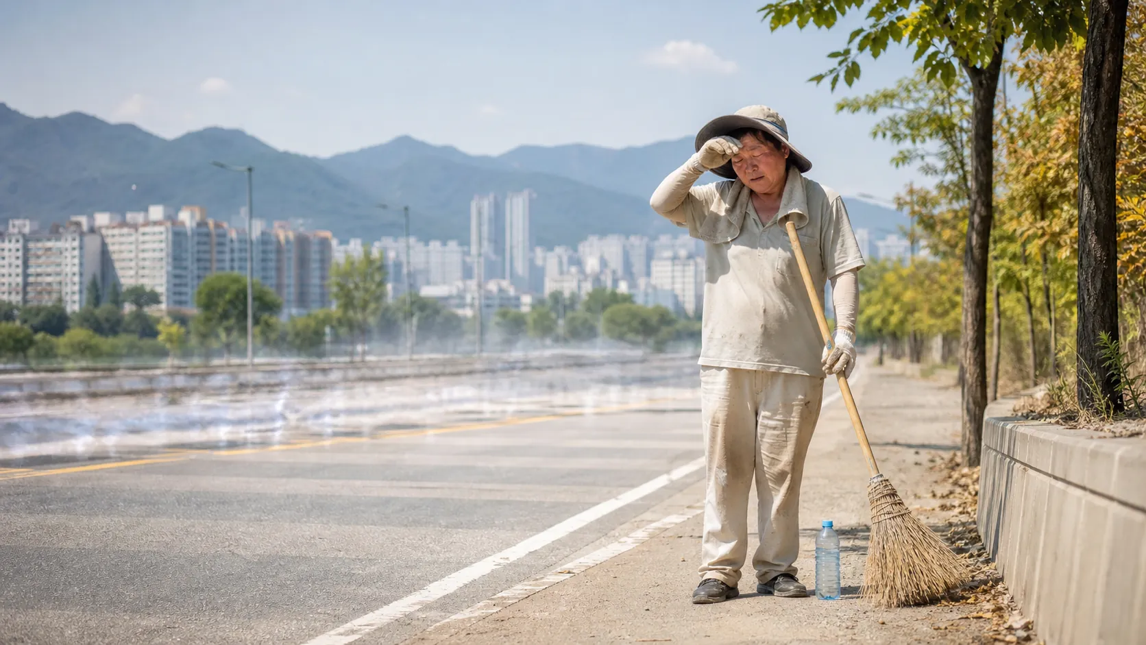 동풍에 서쪽도 40도 안팎…수도권 최고단계 폭염특보