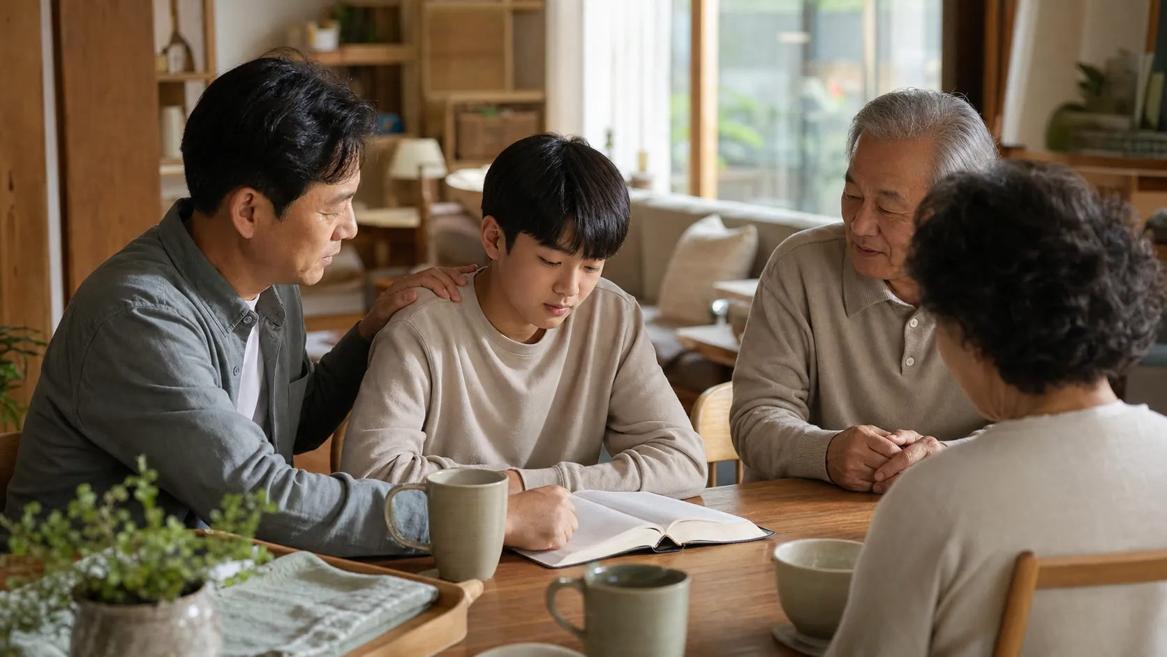 가정의 수고를 세우는 믿음과 동행