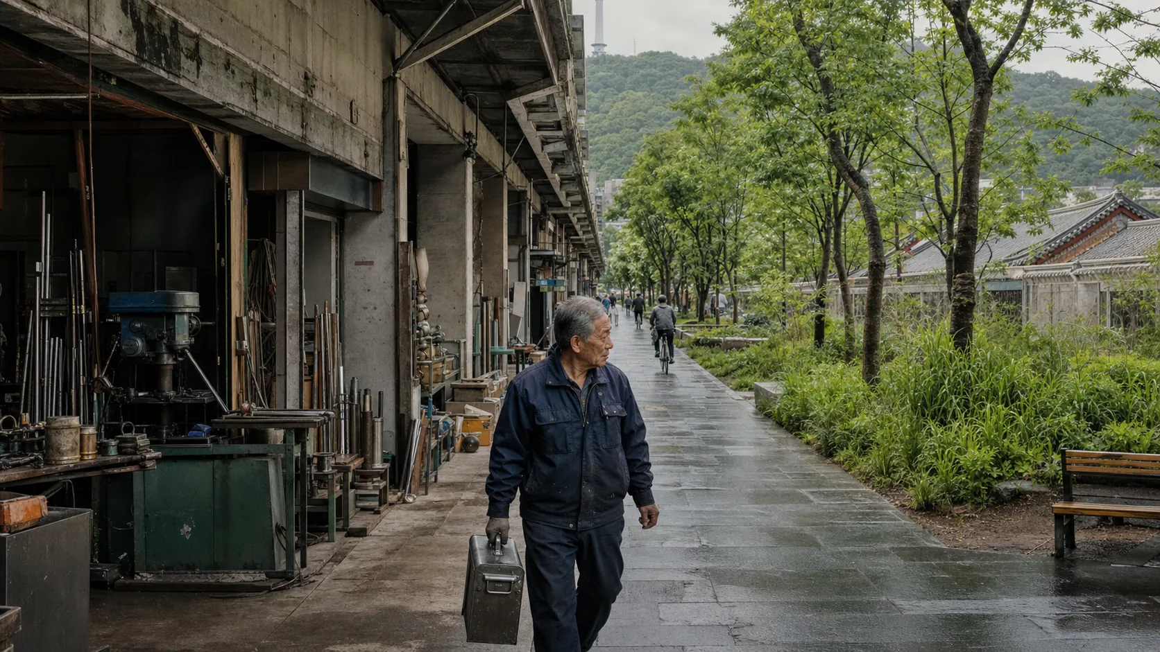 세운상가 재편, 종묘·남산 잇는 녹지축으로