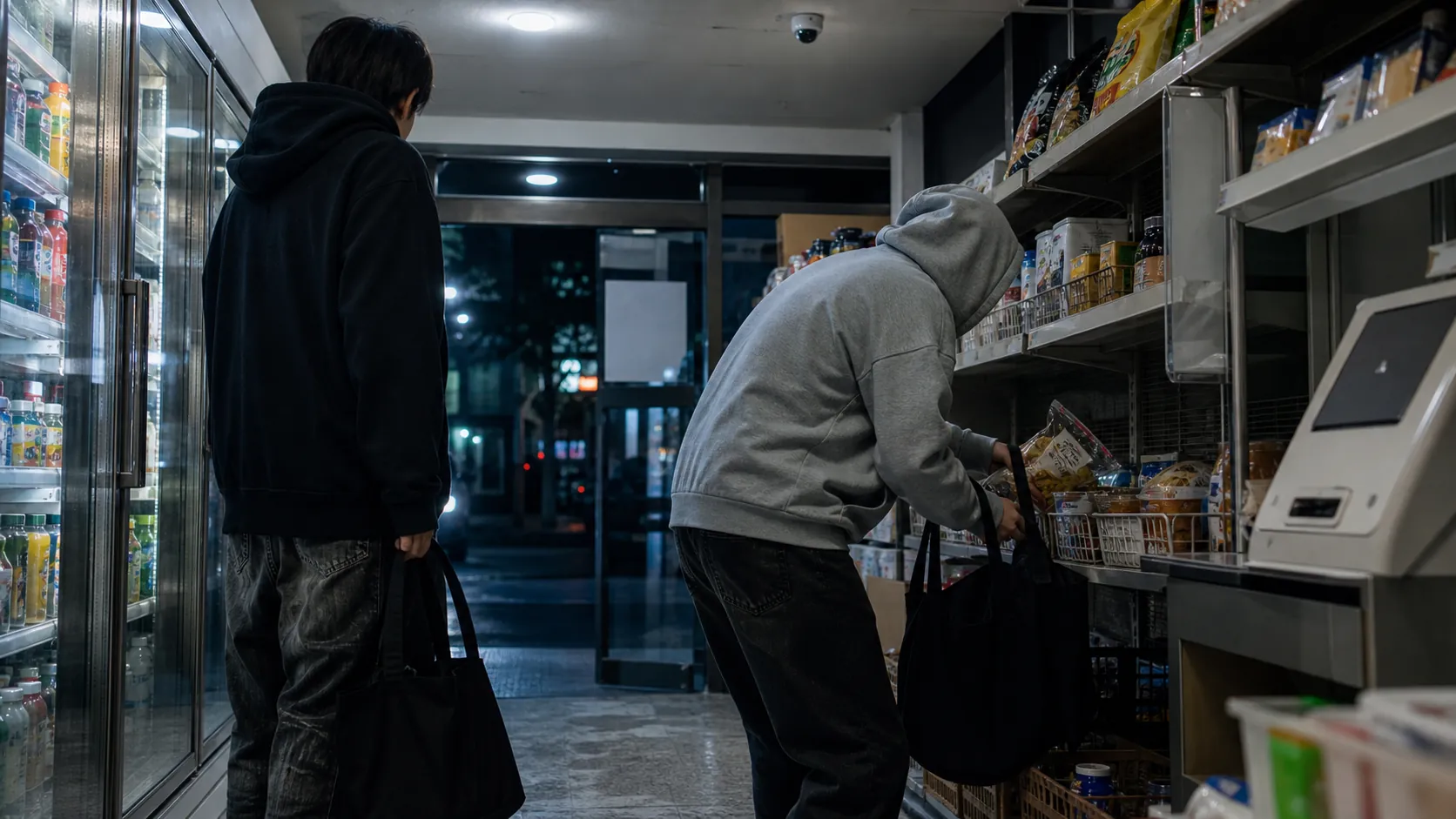 광양 무인점포서 400만원 상당 훔친 10대 2명 적발