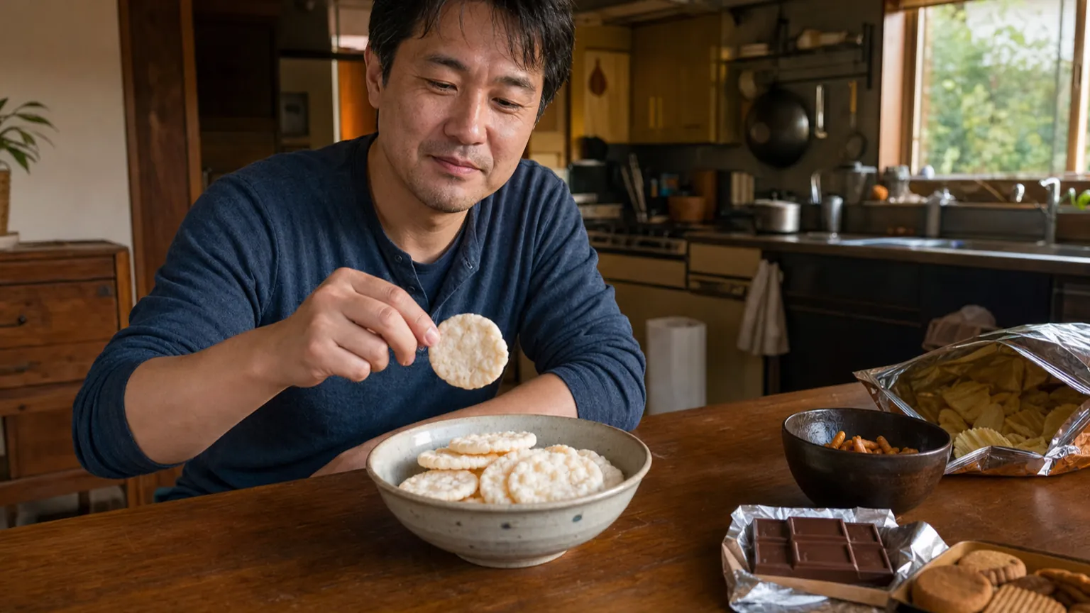 쌀과자로 간식 바꾼 40대, 7개월 새 44㎏ 감량