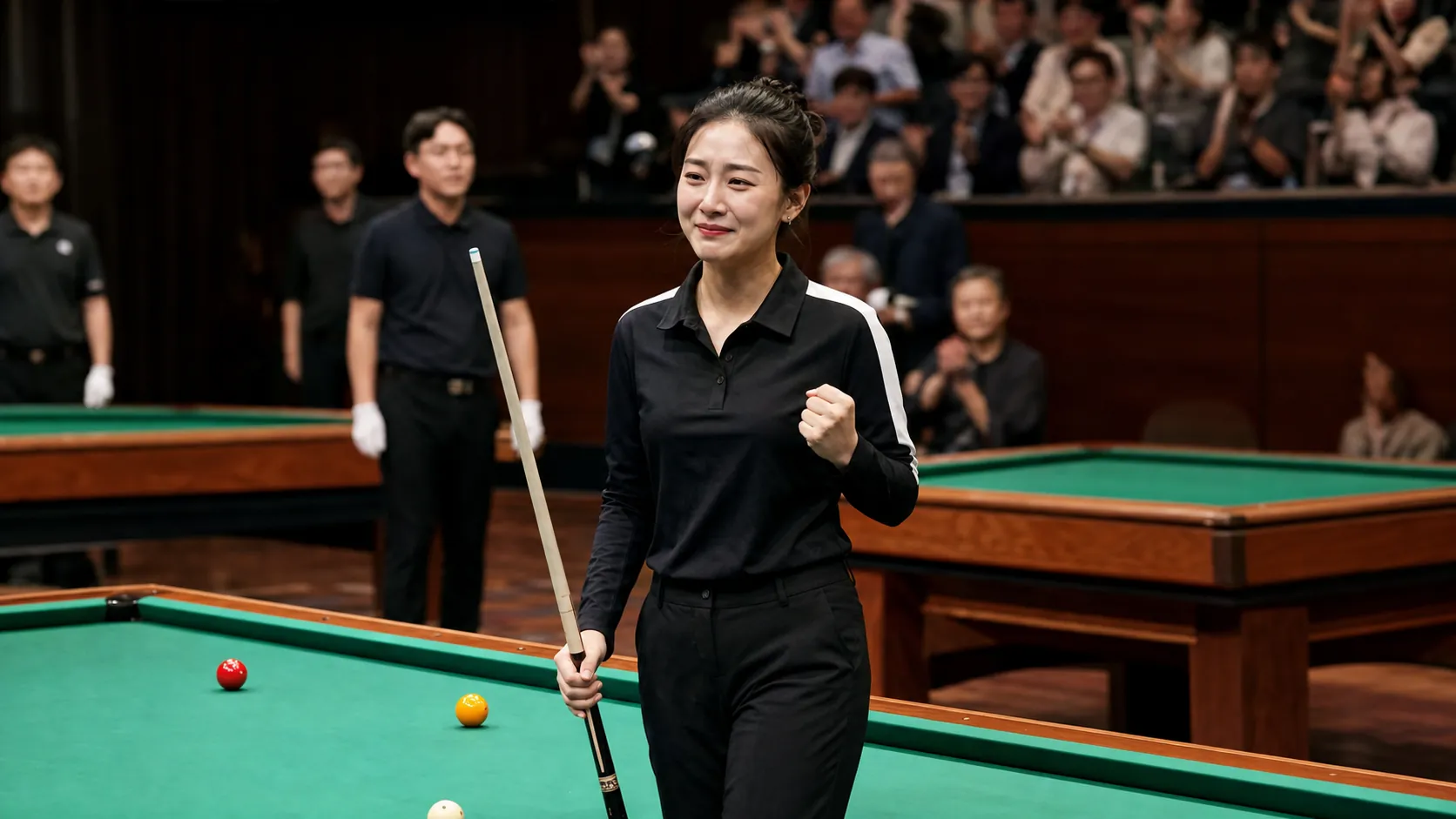 박정현, 데뷔 413일 만에 LPBA 정상