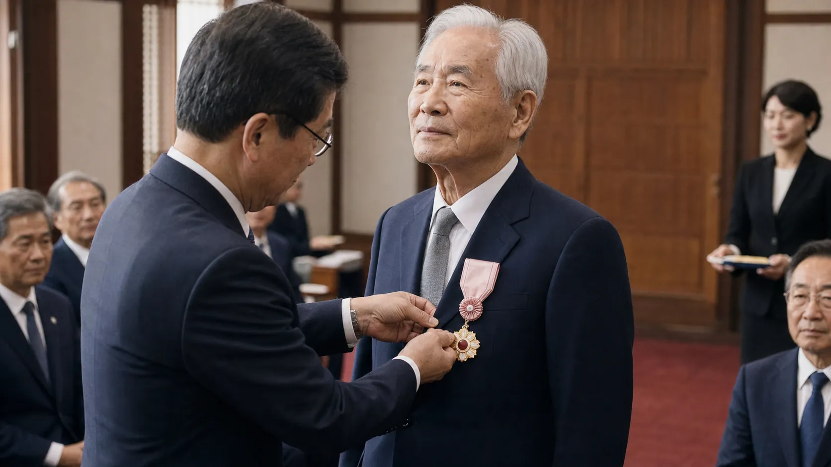 이종찬 광복회장, 모란장 수훈