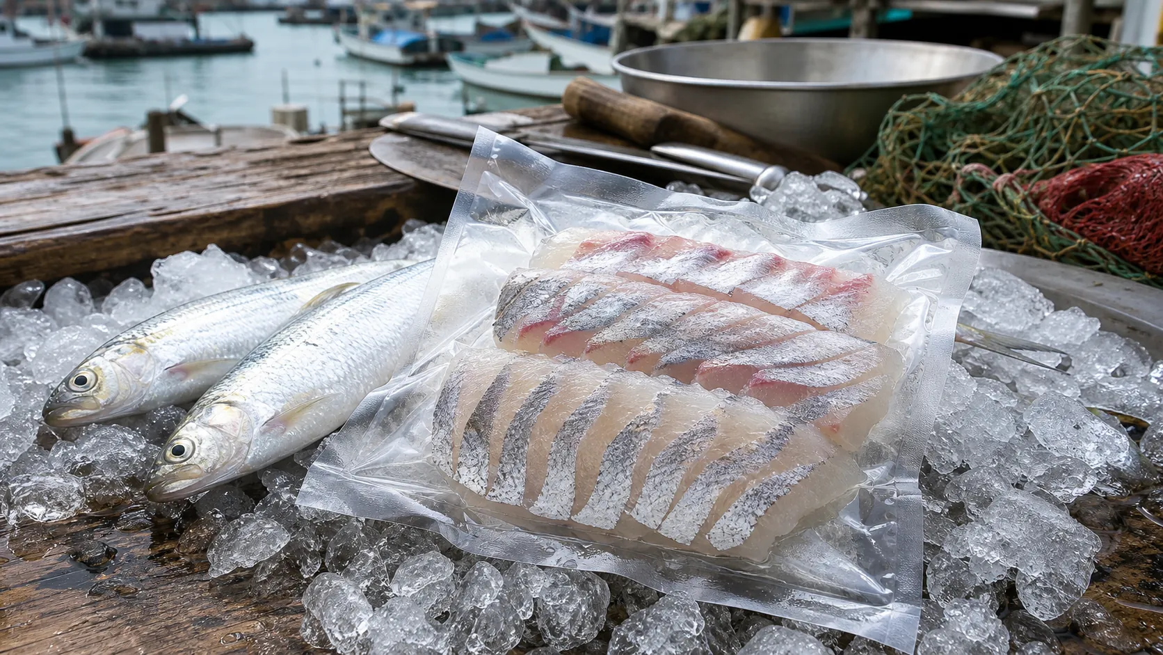 남해산 전어회 300g, 1만4500원에 판매
